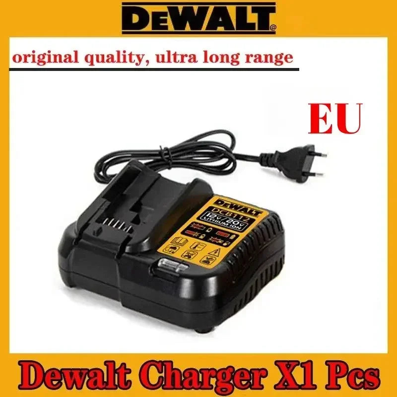 Original DEWALT battery，20V,，6AH， rechargeable lithium-ion battery， DCB115， DCB118,，Dewalt tool battery, dewalt ，DCB1104 charger