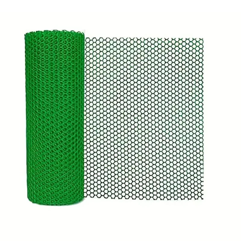 Plastic fence roll garden net poultry net garden fence net chicken fence gardening hexagonal fence flower net