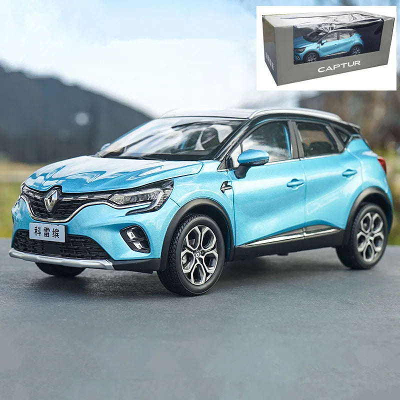 1:18 CAPTUR SUV Alloy Car Model Diecast Metal Toy Off-road Vehicle Car Model High Simulation Collection Children Gift Decoration