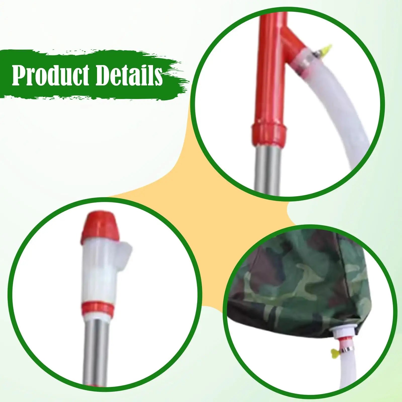 Fertilizer Spreader Large Capacity Multifunctional Labor Saving Fertilizer Dispenser for Turf Vegetables Lawn Gardening Corn