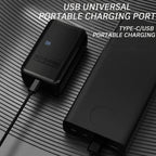 Car Mounted Inflation Pump Portable Mini Self-propelled Electric Tire Inflator Air Pump Handheld Wireless Charging