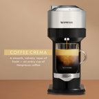 Vertuo Next Premium Coffee Maker with Aeroccino3 Milk Frother Single Serve Coffee and Espresso Machine Coffee Capsule Brewer