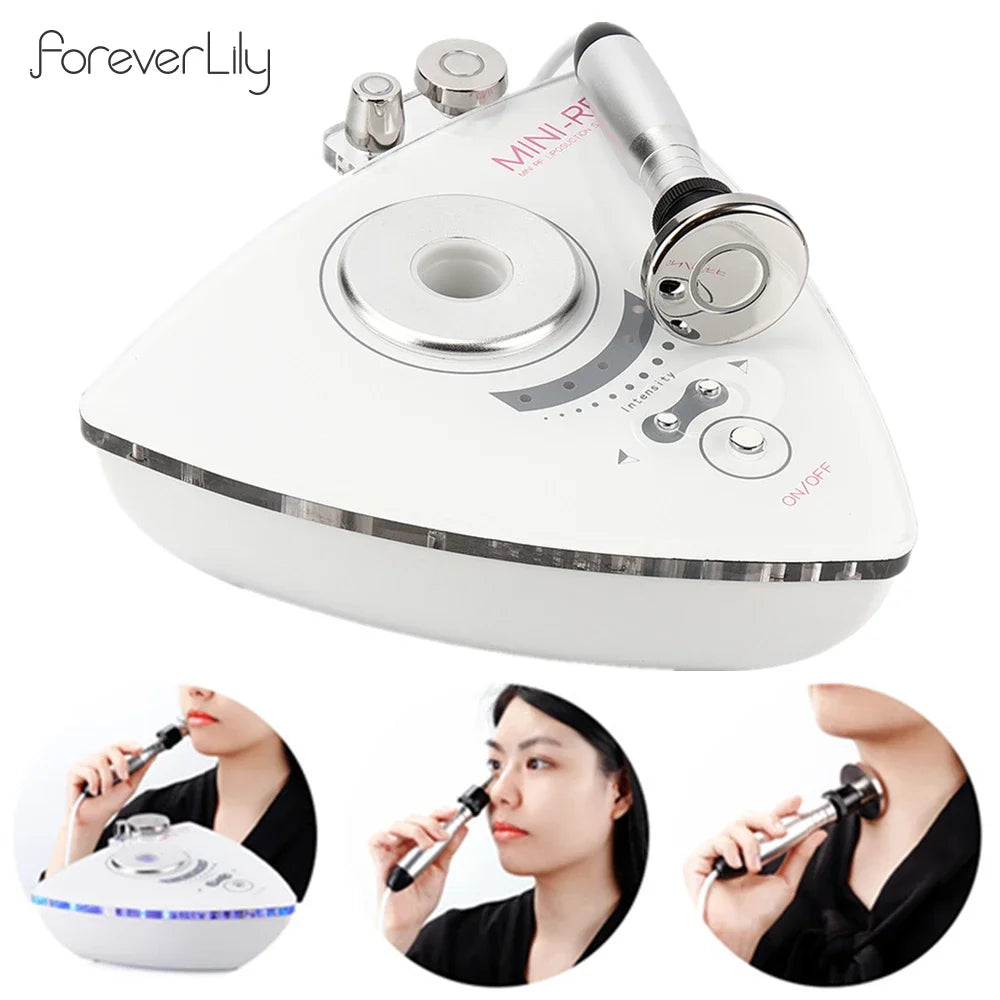 2MHz Tripolar Radio Frequency Face Body Skin Lifting Tightening Machine Eye Neck Anti-Wrinkle V-Face V-Line RF Beauty Device