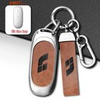 for Lixiang LEADING IDEAL L7 L8 L9 MAX Li Auto Key Case Smart Remote Holder Keychain Bag Protection Shell Cover Car Accessories