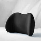 Car Seat Neck Pillow Adjustable Lumbar Support Headrest Waist lumbar Cushion Car Seat Memory Foam Car Travel Interior Accessorie
