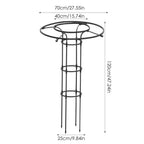 Indoor Trellis Detachable Garden Obelisk Trellis Plants Climbing Holder For Indoor Outdoor Garden Yard Gardening Supplies