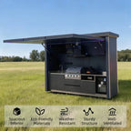 Customized Wholesale Outdoor Cooking Station Brushed Silver Intelligent BBQ Pod Full Kitchen Cabinets
