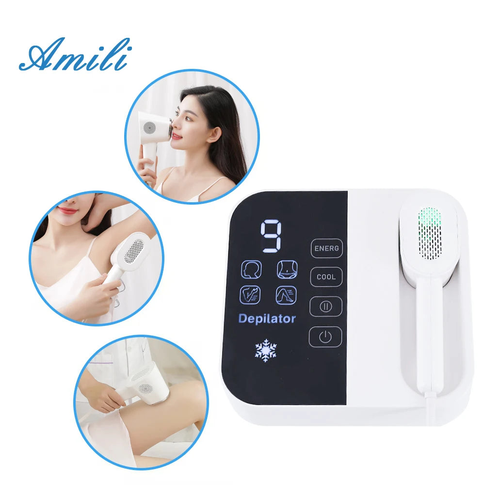 IPL Laser Hair Removal Device with Cooling System, Beauty Salon Grade Painless Home Hair Remover | AlluCanFind