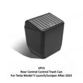 Front Door Trash Can for Tesla Model Y Juniper 2021-2025 Rear Central Control Garbage Bin Waterproof Storage Box Car Accessories