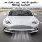 YZ Air Intake Cabin Debris Filter For Tesla Model 3 Highland Model Y Juniper 2021-2025 Insect-proof Net Air Inlet Protective