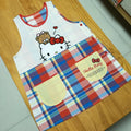 Miniso Hello Kitty Polyester Cotton Adult Apron Women Men Household Kitchen Product Avental De Cozinha Delantal Cocina