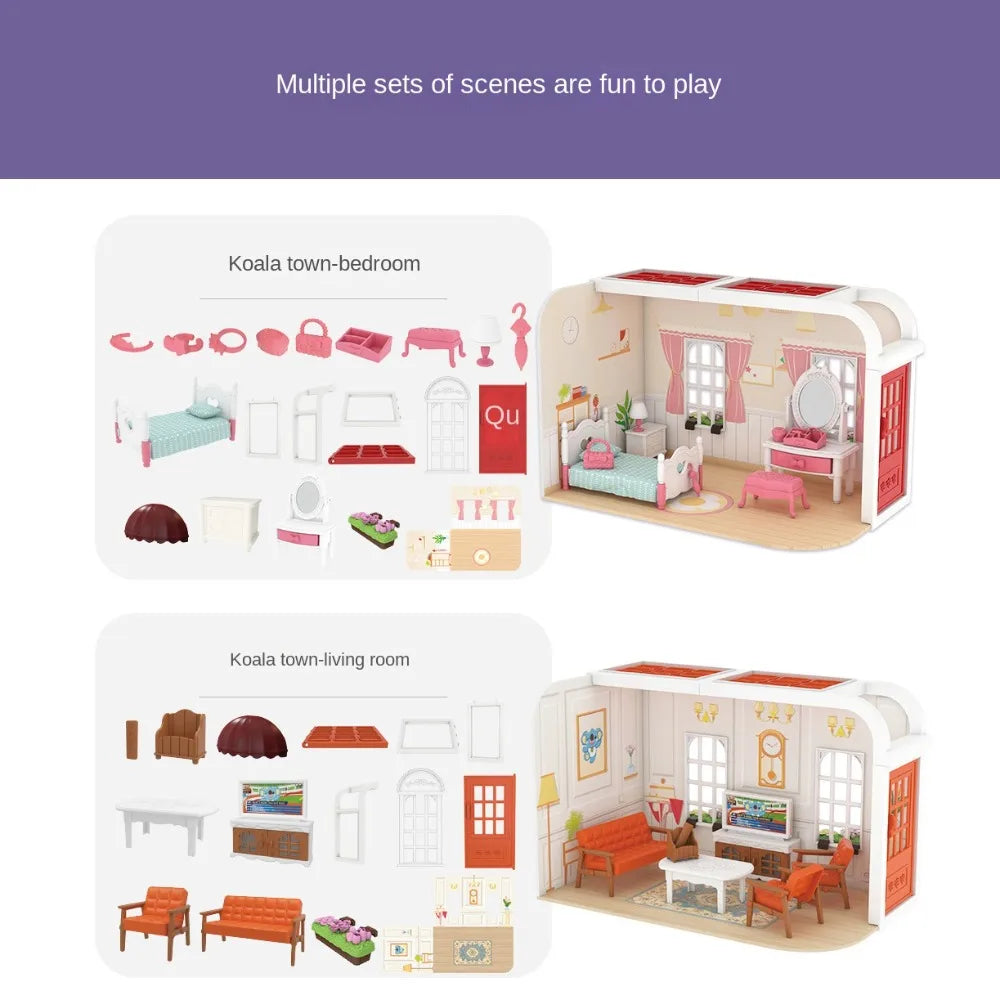 Kitchen Dollhouse Furniture Miniature Scene Model Miniature Items Dollhouse Accessories Accessories Miniature