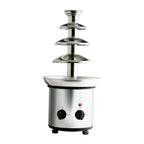 Stainless Steel Chocolate Fountain 4Layers Chocolate Melter With Heating Fondue Machine DIY Waterfall for Party
