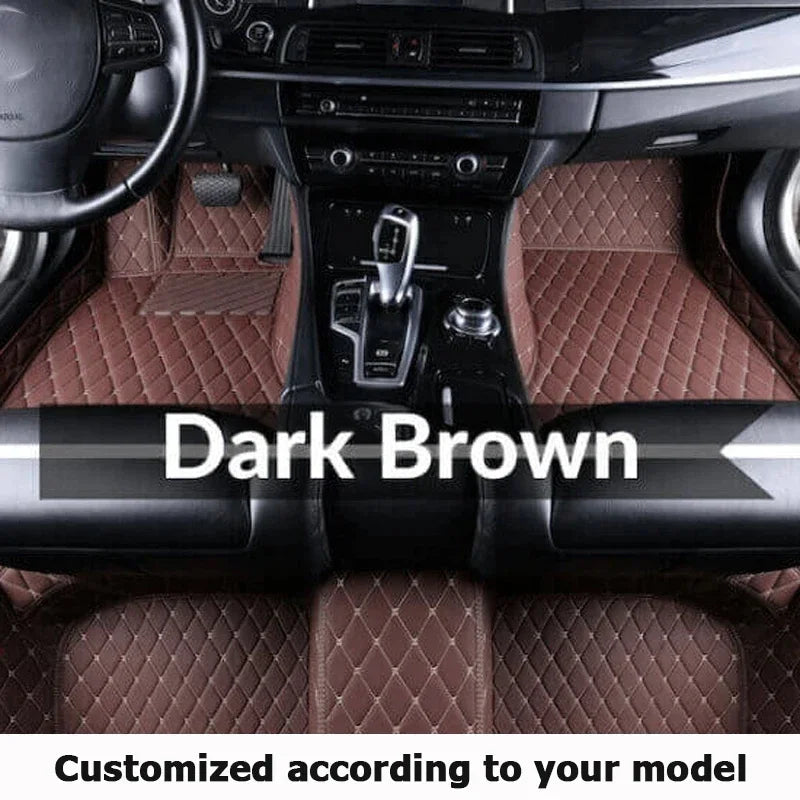 Car Floor Mats For VW VW Tiguan L PHEV 2019 2020 2021 2022 Custom Foot Pads Automobile Carpet Cover Interior Accessories
