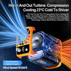 Portable Outdoor Camping Rechargeable Waist Fan Rapid Cooling Super St