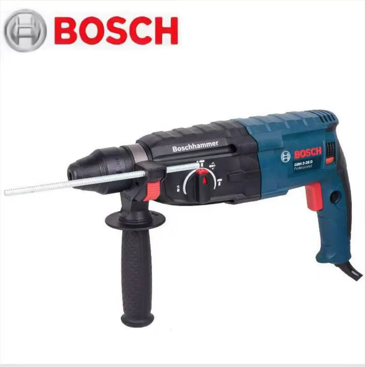 The Bosch GBH2-28DRE professional rotary hammer electric hammer drilling rig is multi-functional for construction sites, home us
