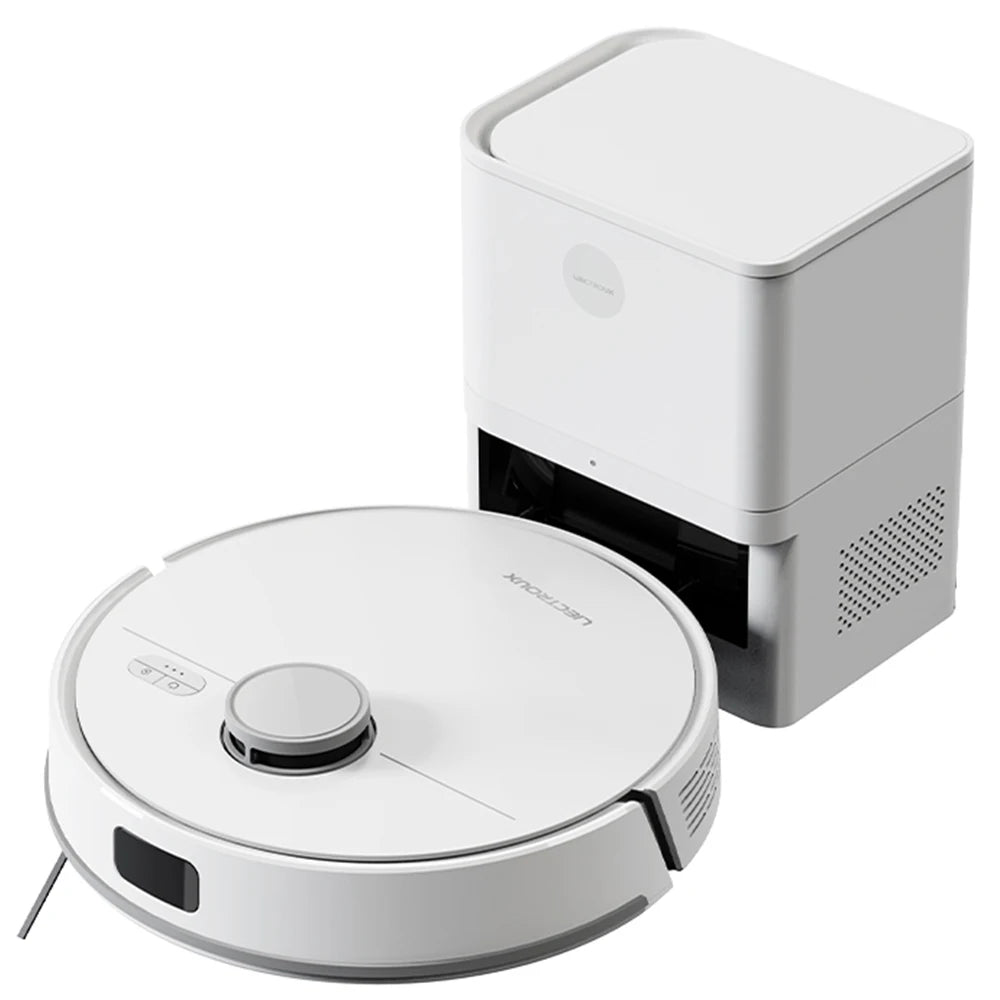Liectroux M70 Pro Lidar Robot 3200mAh Vacuum Cleaner with Self-emptying Dustbin Multi-floor Map Storage 6500Pa Strong Suction