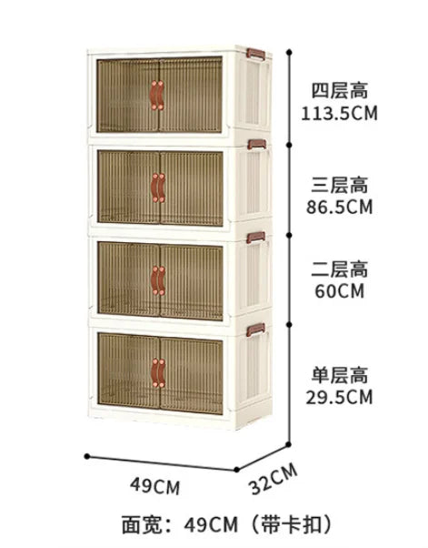 Dresser For Bedroom Furniture Home Storage Cabinet Locker Children's Wardrobe Cabinet Dwvo Storage Drawer Foldable Household