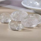 Natural Polishing White Rolling Crystal Stone  Gravel Rock Quartz Raw Gemstone Mineral Specimen Decoration Energy Stone