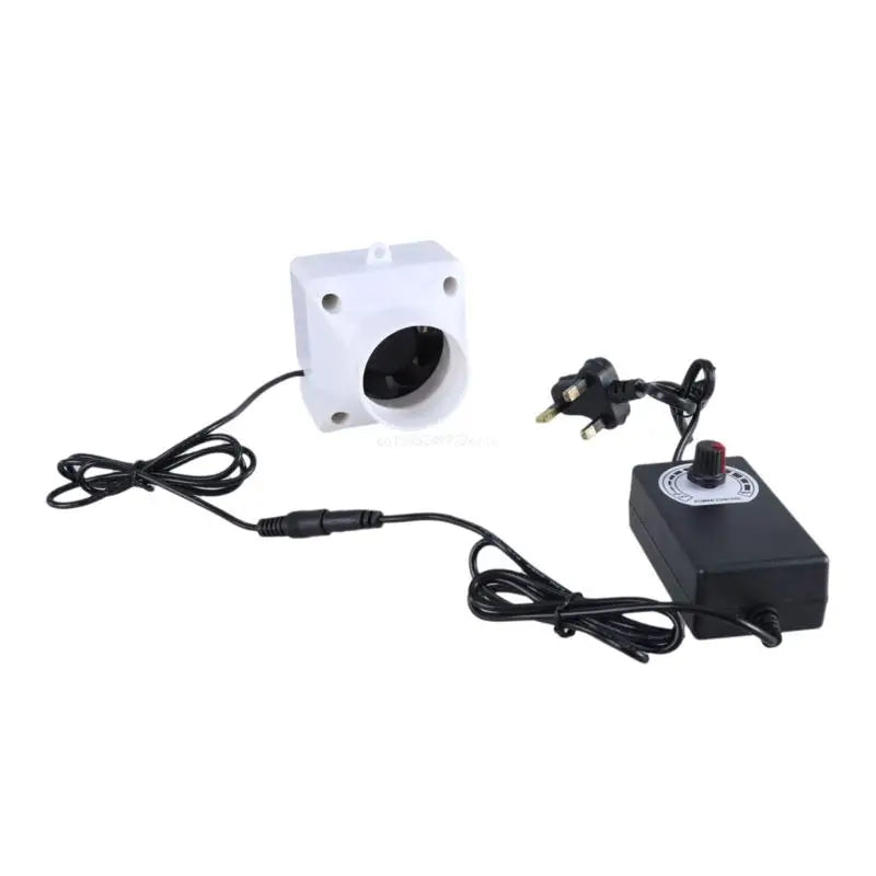 High Efficiency 50mm Inline Duct Fan for Kitchens and Workshops,Quiet Ventilation with 350M³ Airflows AC100-240V Input