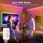 Tuya Smart WiFi Switch WS2811 COB RGBIC RGB LED Strip Light 12V Power Adapter Plug Dimmable Lamp LED Tape for Room Kitchen Decor