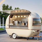 Fully Equipped Mobile Food Truck Mobile Kiosk Unique Custom with Full Kitchen Equipment with All Appliances