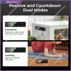 Kitchen Timer With Touch Screen, Magnetic Back For Refrigerators,Ovens, Easy-To-Use LED Digital Display SALES