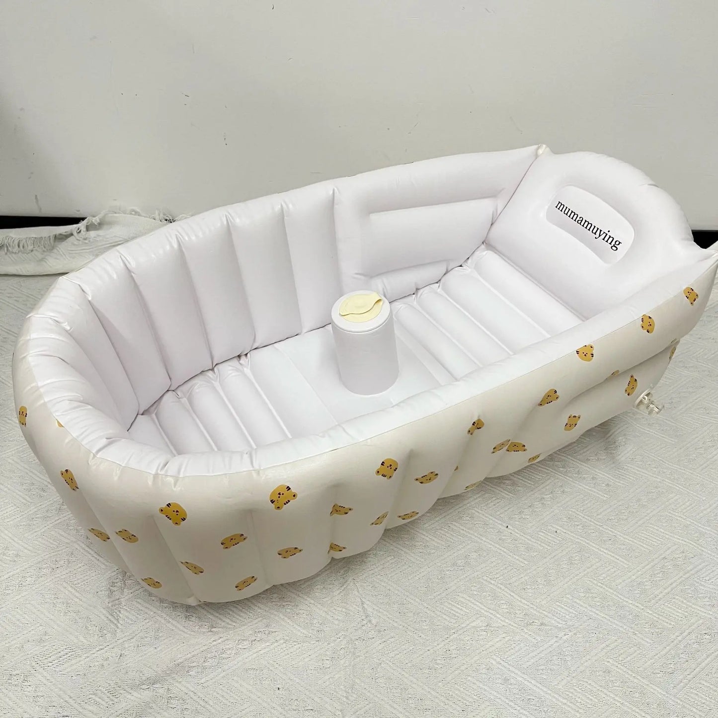 Foldable Baby Inflatable Learning Seat & Bath Basin