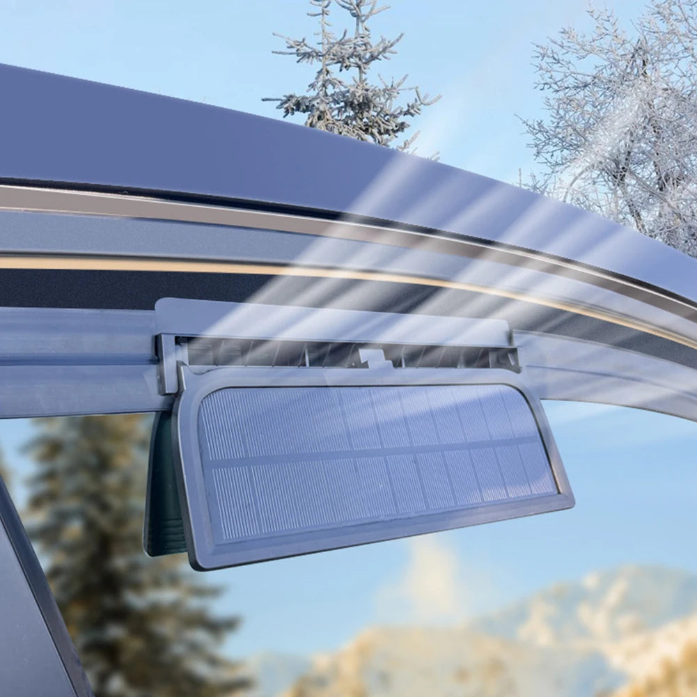 1PCS Solar Car Exhaust Fan with 3 Air 5000 RPM Outlets Car Radiator A