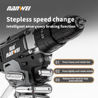 NANWEI Rechargeable Hand-held Electric Mini Screwdriver Multifunctional Impact Drill for home use
