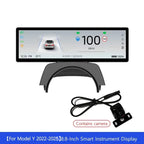 Car Dashboard Head-Up Display 8.8 Inch for Tesla Model 3 2017-2025 Model Y 2019-2025 Ultra-Thin Screen with Front Camera