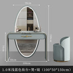 Solid wood dresser, storage cabinet, integrated bedroom, small dressing table, high-end dressing table