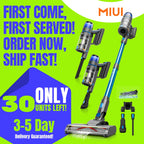 Cordless Vacuum Cleaner with Brushless Motor Efficient  Cleaning with Upgrade Anti -Tangle Roller Brush for Home and Pet Hair
