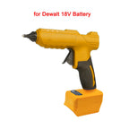Electric Hot Melt Glue Gun Cordless Electric GlueGun Glue Stick Hot Melt Welding Air Gun fit Makita/Dewalt/Milwaukee 18V Battery