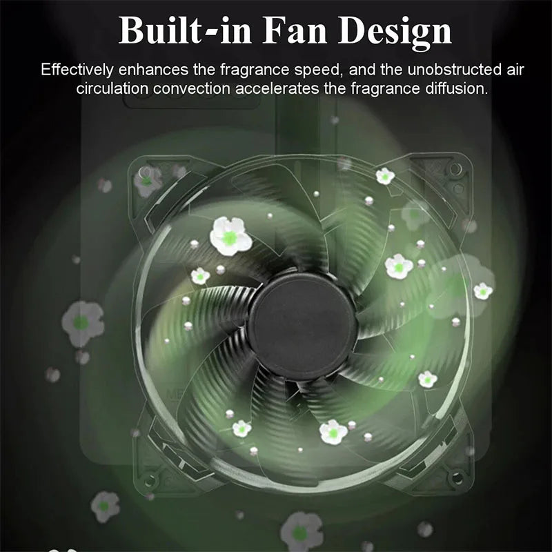 2025 NEW Air purifier wall mounted hotel 160ml aroma diffuser, fan sha