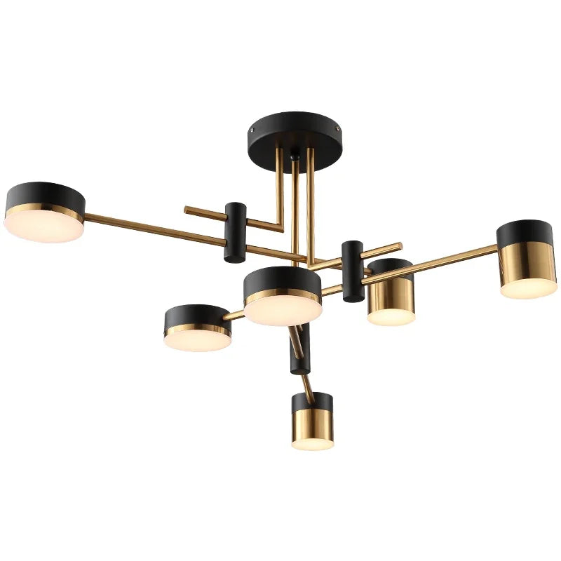 Nordic Chandelier Living Room Restaurant Lamp New Light Luxury Modern Minimalist Dining Room Creative Bedroom Lamp  Home Decor