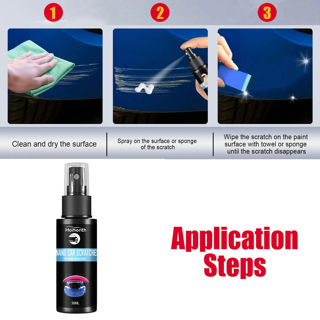 Scratch Repair Spray Car Remove Paint Scratch Refurbishment Clean Repair Maintenance Brightening Care Paint Spray