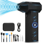 QiLiLai X3Max Handheld Mini Turbo Jet Fan,180000RPM Powerful air Blower Compressed air Duster for Car Dryer/PC/Home