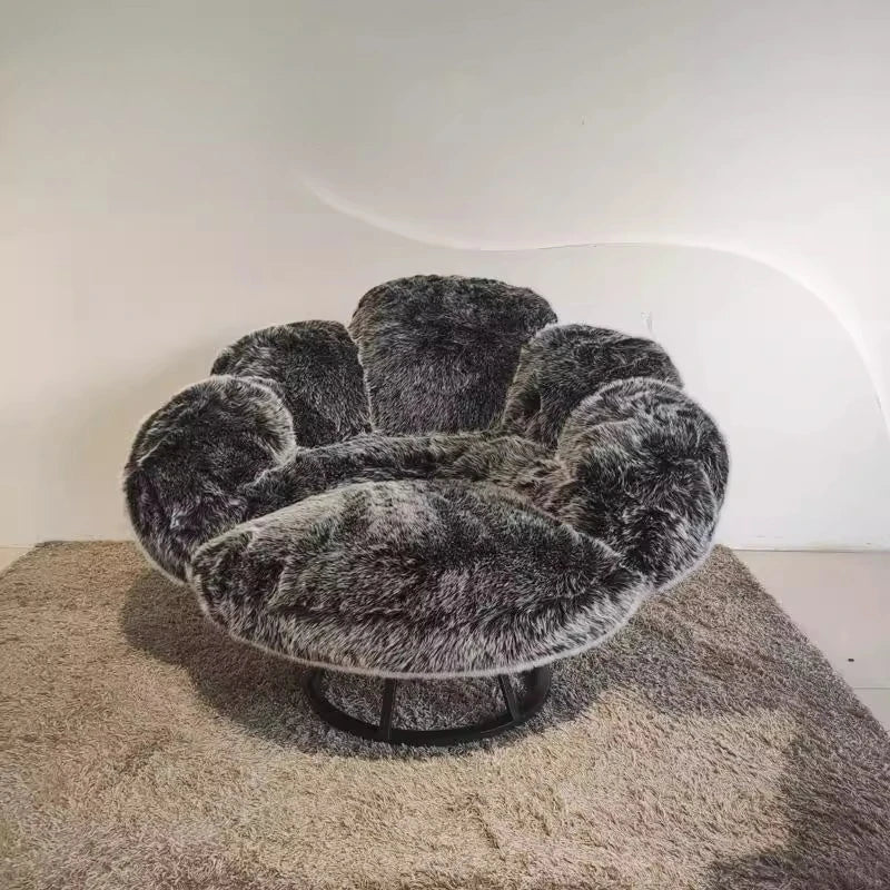 Fluffy Kitchen Chairs Living Room Design Modern Recliner Single Chairs Reading Vanity Poltronas Para Sala House Accessories