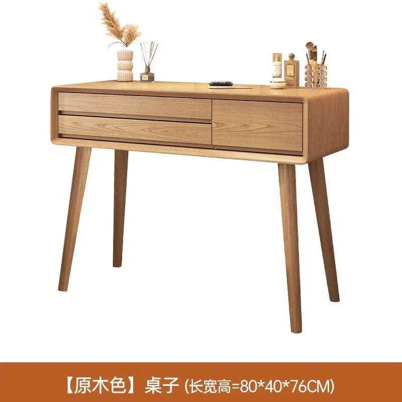 Square Aesthetic Vanity Table Drawer European Beauty Space Saving Makeup Cabinet Salon Organizer Penteadeira Feminina Furniture
