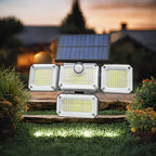 Solar Street Light Outdoor Garden Light Home Waterproof Yard Outdoor Remote Control Super Bright Lighting Sensor Street Lamp