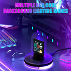 Nixie Tube Clock Smart Wifi Glow Diy Tube Clocks Cyberpunk Style Digital Table Clock Visual Display Changeable Automatic Update