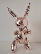 Modern Art Balloon Rabbit Statue Creative Animal Sculpture Home Decor 25/35CM Height