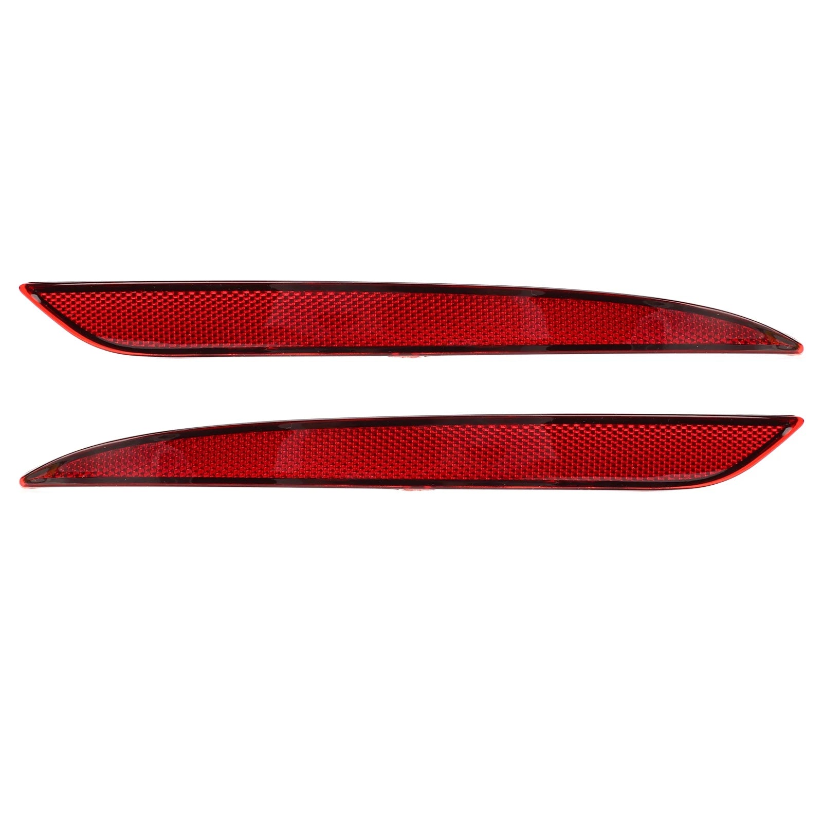 Rear Bumper Reflector Red Lens Car Tail Reflector Light Replacement for   2017 to 2023 Bumper Reflector Light Lamp