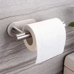 Paper Towel Holders for Kitchen Kitchen Roll Holder Paper Towels Self-Adhesive Under Cabinet Paper Towel Rack Stainless Steel