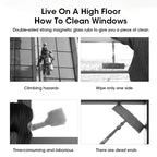 Magnetic Window Cleaner Brush DoubleSide Automatic Wiper Glass Window Brush Cleaning Household Wiper Cleaner Glass Cleaning Tool