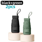 Mini UV Folding Umbrella - Lightweight Portable Parasol
