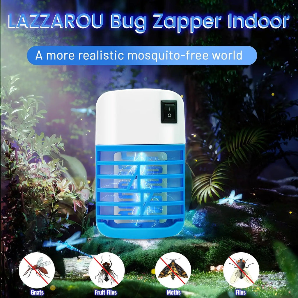 Plug-in Indoor Bug Zapper & Mosquito Killer Lamp | Eco-Friendly LED Insect Trap