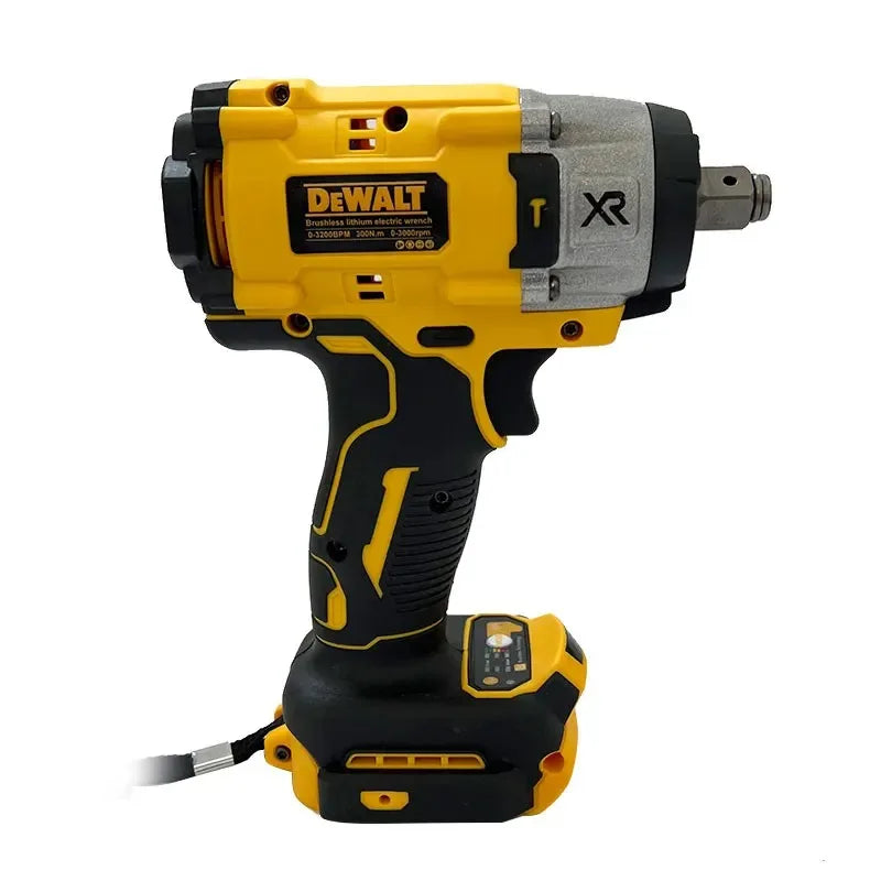DEWALT Wireless Electric Wrench 3250RPM Brushless Impact Wrench 205Nm Energy Repair Tool for Automotive And Mechanical Work