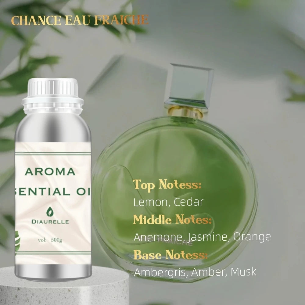 Diaurelle Hotels 500ML Long-Lasting Perfume Oil for Diffuser Hotel Home Air Freshener Strong Refreshing Aroma